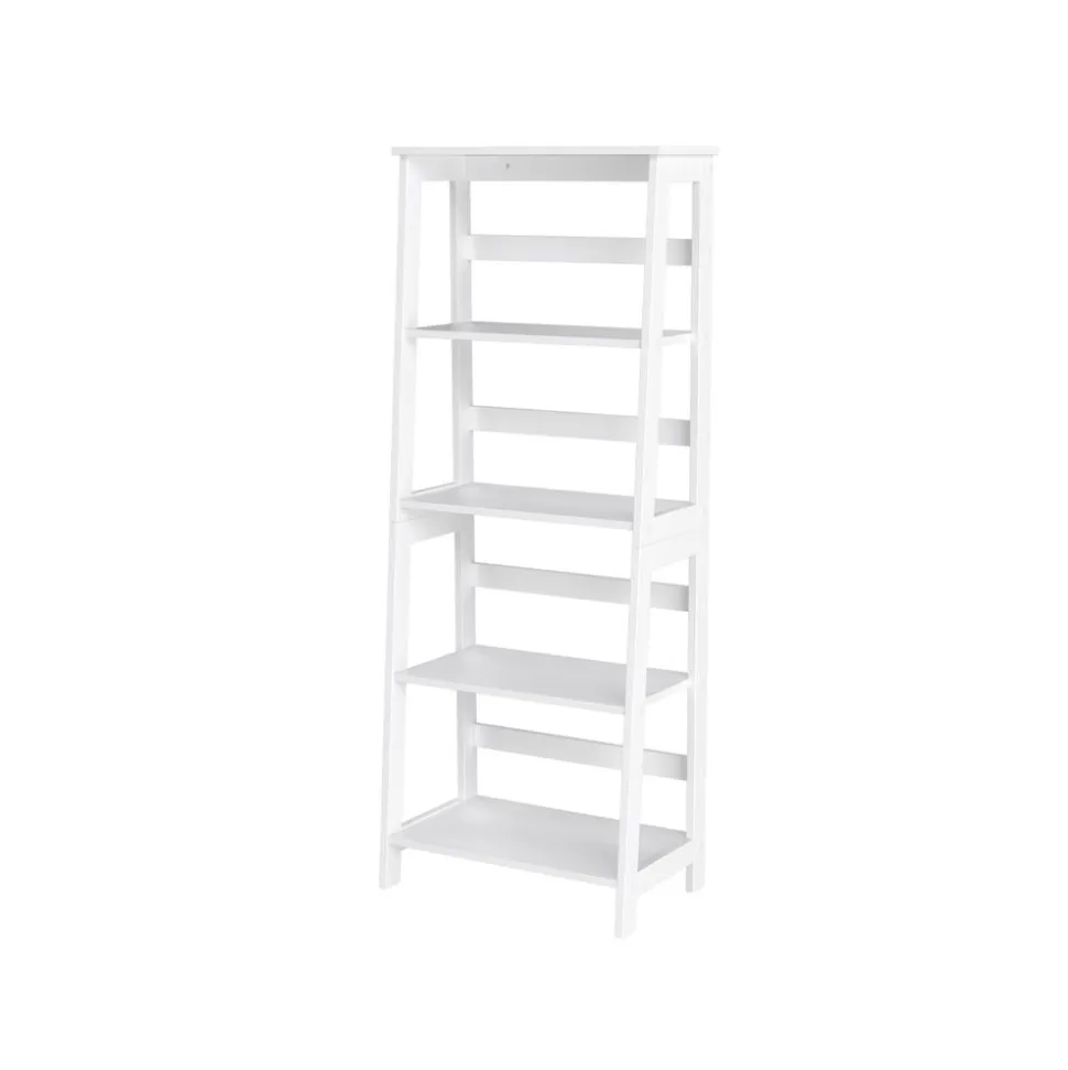 Cheap SONGMICS Bibliothèque à 5 niveaux Marron Rustique