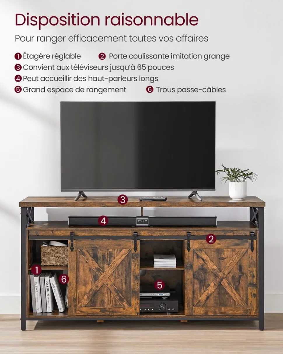 Best SONGMICS Bibliothèque 6 cases blanc