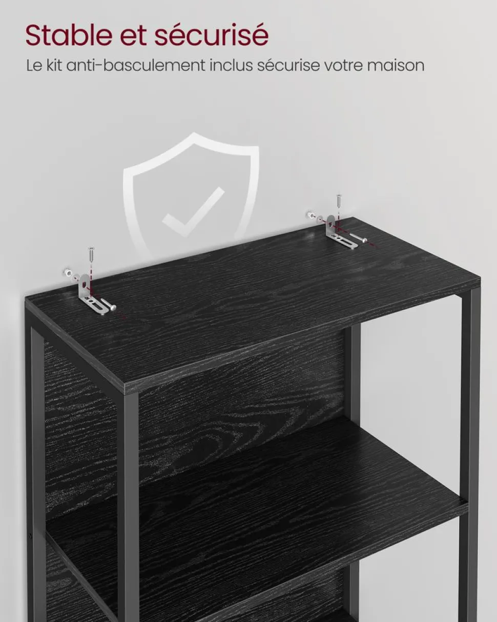 Best SONGMICS Bibliothèque 8 cases rustique Marron Vintage