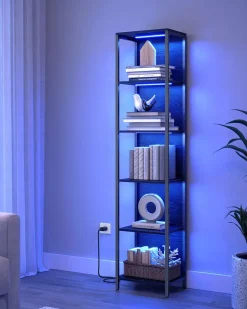 Best SONGMICS Bibliothèque 8 cases rustique Marron Vintage