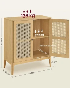 Discount SONGMICS Bibliothèque 5 casiers blanc