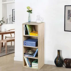 Best SONGMICS Bibliothèque 4 casiers bois