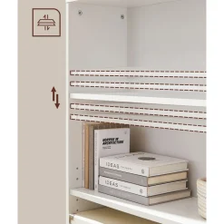 Online SONGMICS Bibliothèque 6 cubes rustique Marron Rustique