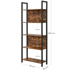 Cheap SONGMICS Bibliothèque 5 niveaux