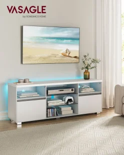 Outlet SONGMICS Bibliothèque 4 niveaux Blanc