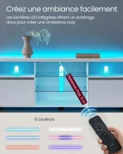 Outlet SONGMICS Bibliothèque 4 niveaux Blanc