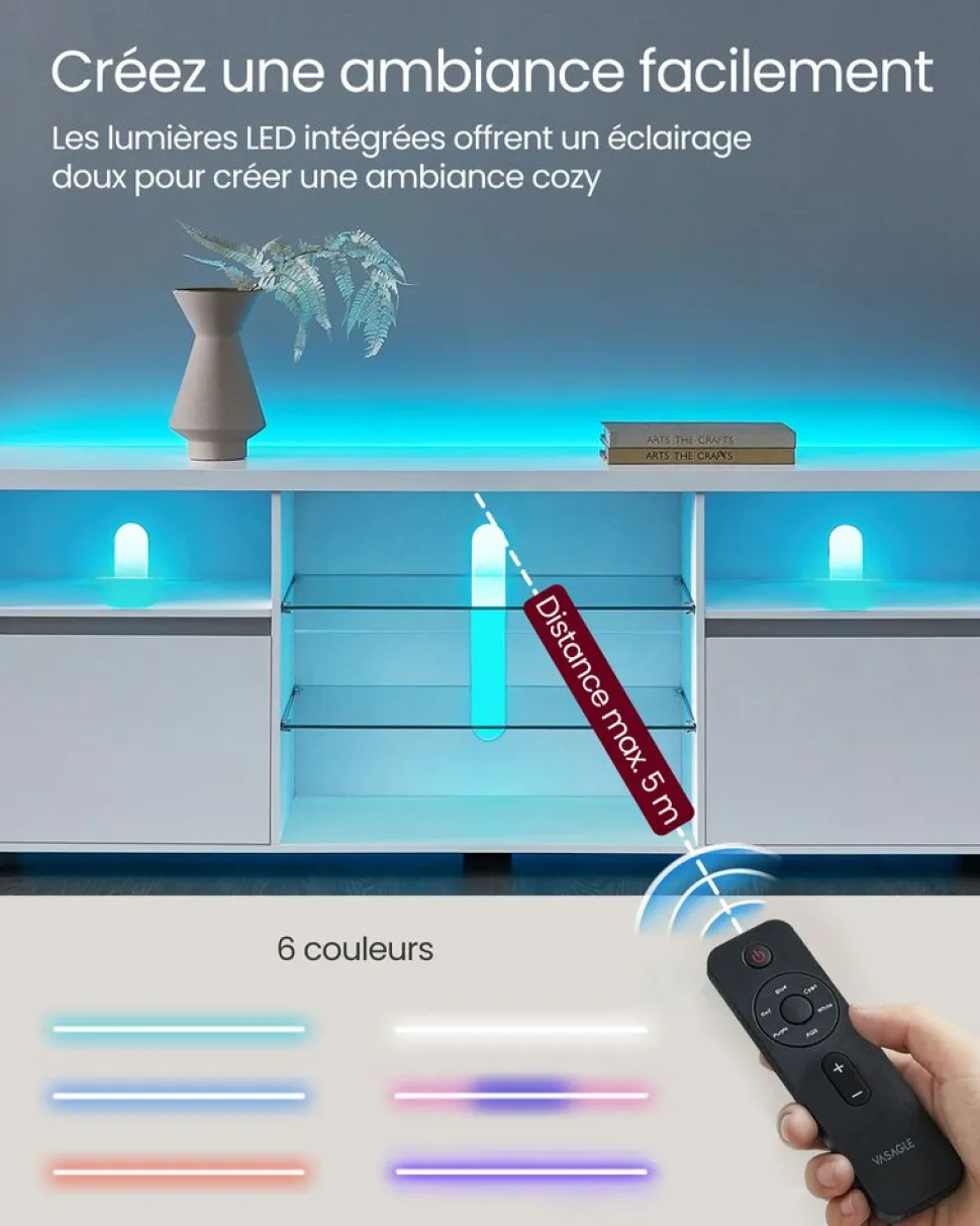 Outlet SONGMICS Bibliothèque 4 niveaux Blanc