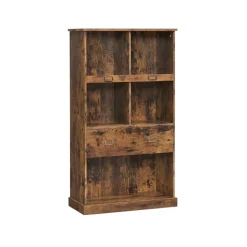 Flash Sale SONGMICS Bibliothèque 4 niveaux rustique Marron Rustique