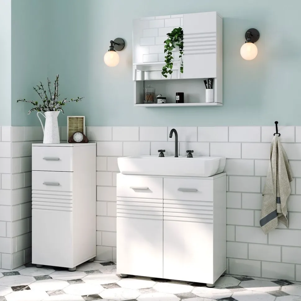 Outlet SONGMICS Bibliothèque échelle 5 niveaux Brun Vintage Noir