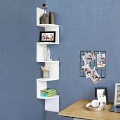 Hot SONGMICS Bibliothèque design moderne Blanc