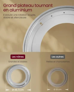 Shop SONGMICS Bibliothèque verticale à 6 niveaux avec porte structure en métal 24 x 40 x 1595 cm noir boisé et noir d’encre