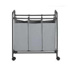 Hot SONGMICS Boîte à bijoux 360° blanc nuage