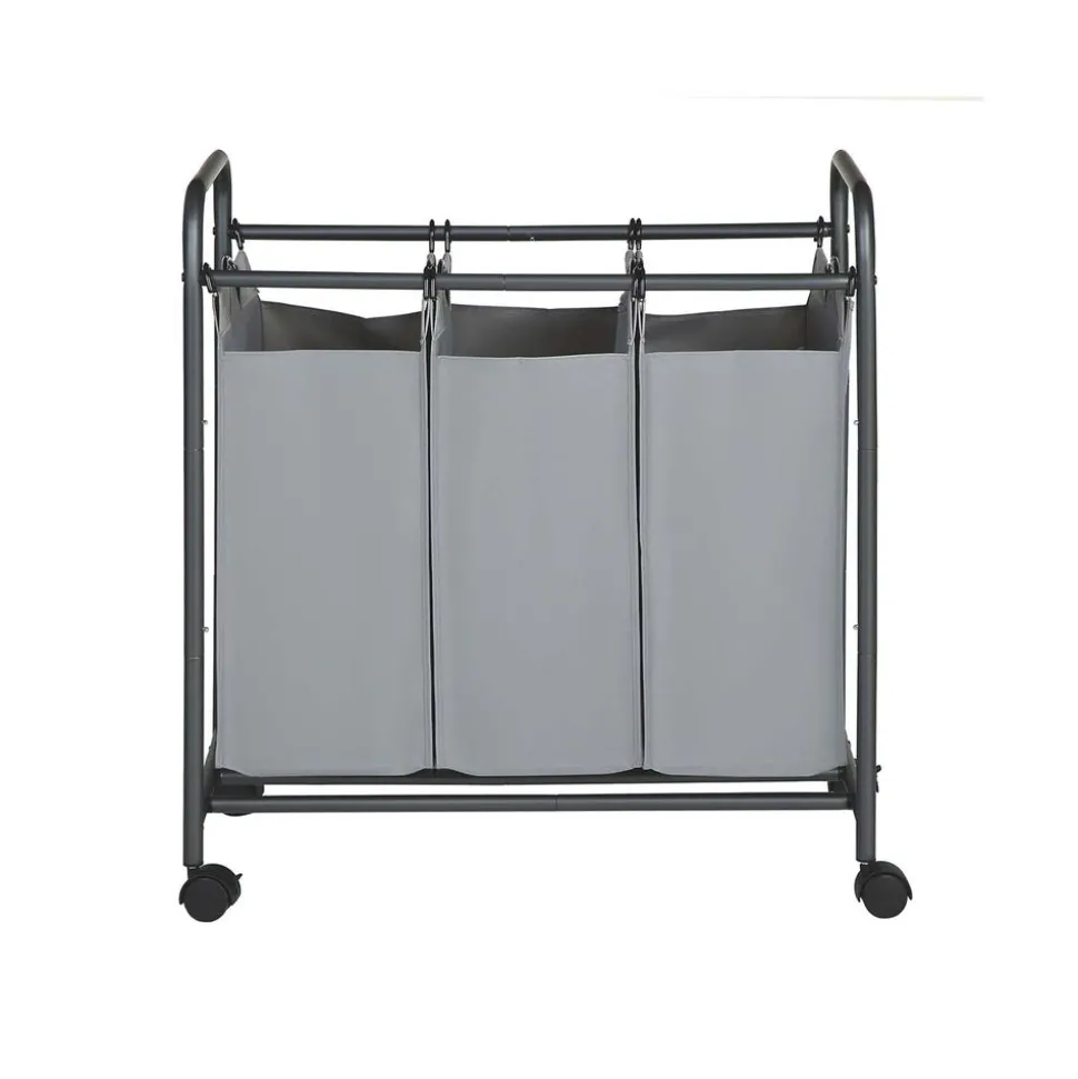 Hot SONGMICS Boîte à bijoux 360° blanc nuage