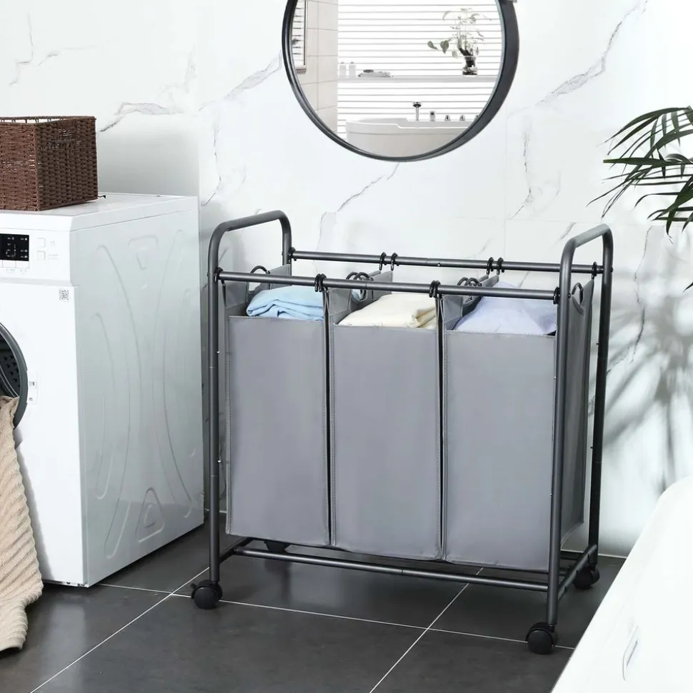 Hot SONGMICS Boîte à bijoux 360° blanc nuage