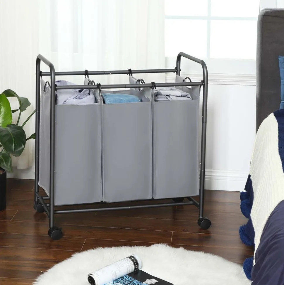 Hot SONGMICS Boîte à bijoux 360° blanc nuage