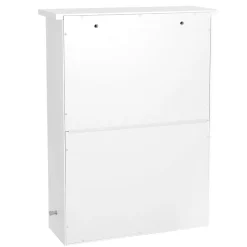 Store SONGMICS Boîte à bijoux 2 niveaux Blanc