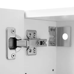 Fashion SONGMICS Boîte à bijoux 3 tiroirs blanc