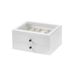 Store SONGMICS Boîte à bijoux blanc