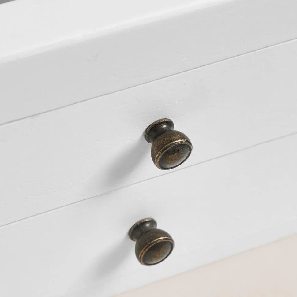 Store SONGMICS Boîte à bijoux blanc