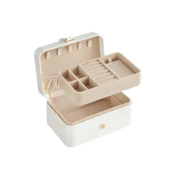 Store SONGMICS Boîte à bijoux blanc nuage