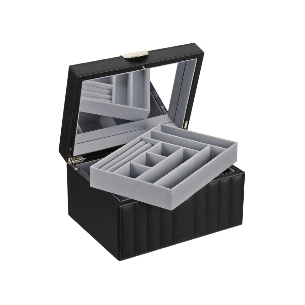 Clearance SONGMICS Boîte à bijoux labyrinthe Blanc