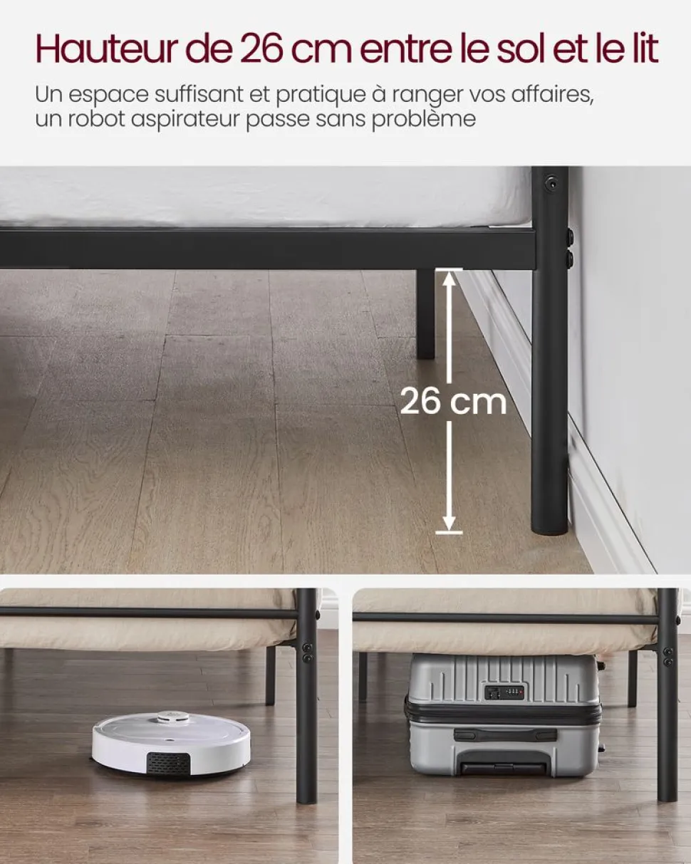 Discount SONGMICS Boîte à bijoux latérale noir