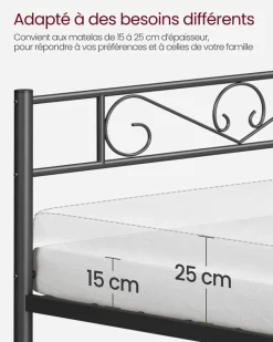 Discount SONGMICS Boîte à bijoux latérale noir