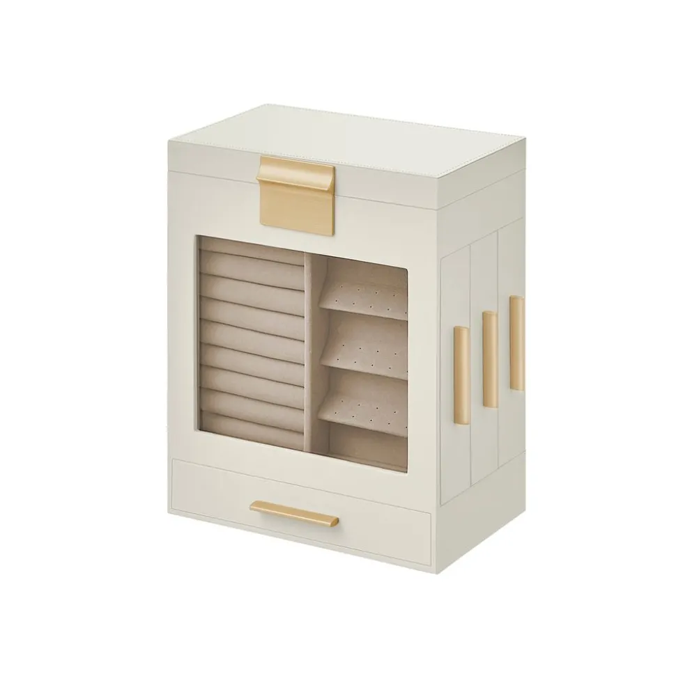 Cheap SONGMICS Boîte à bijoux moderne noir d'encre