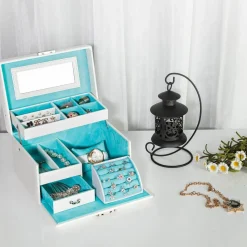 Cheap SONGMICS Boîte à bijoux multi-niveaux