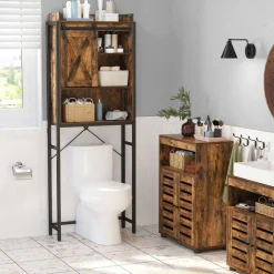 Fashion SONGMICS Boîte à montres 10 cases marron