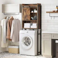 Fashion SONGMICS Boîte à montres 10 cases marron