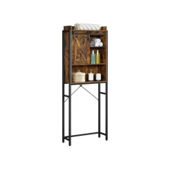 Fashion SONGMICS Boîte à montres 10 cases marron