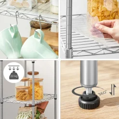 Clearance SONGMICS Boîte à montres 12 emplacements couleur noisette