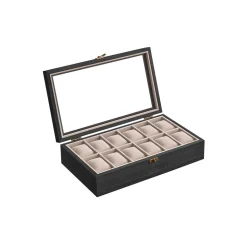 Flash Sale SONGMICS Boîte à montres beige cappuccino