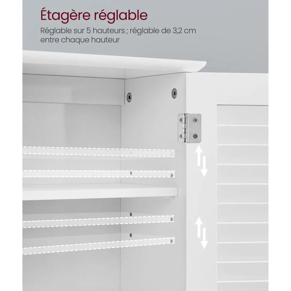 Online SONGMICS Boîte à montres marron