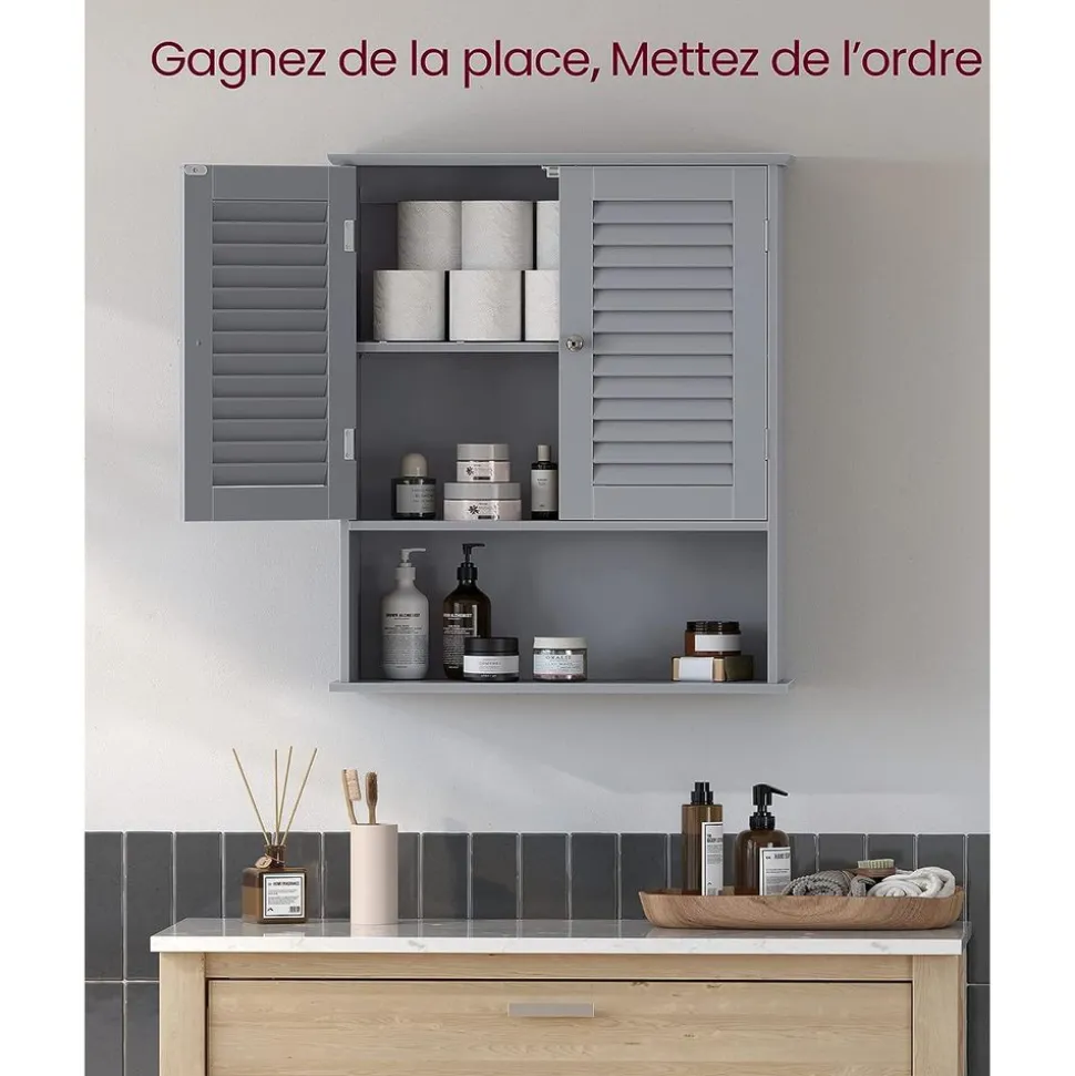 Online SONGMICS Boîte à montres marron