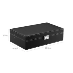 Discount SONGMICS Boîte à montres miroir