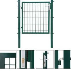 Sale SONGMICS Boîte aux lettre post Gris