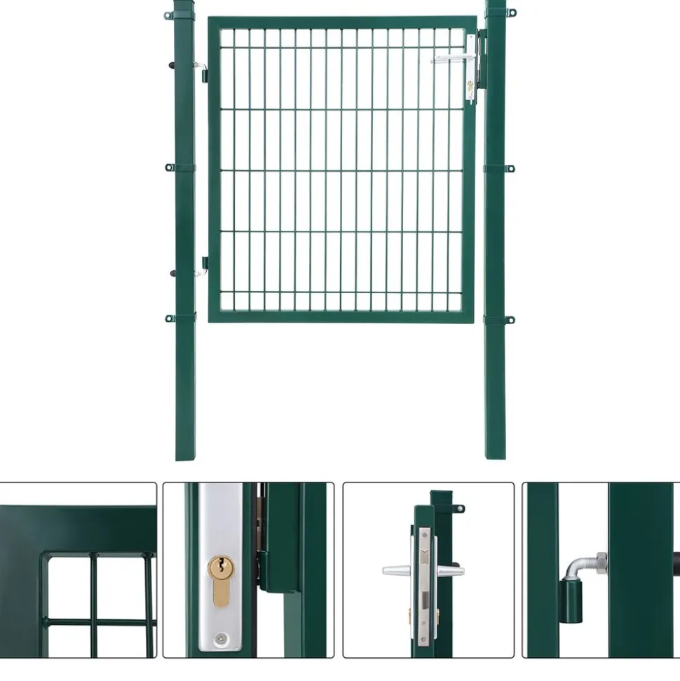 Sale SONGMICS Boîte aux lettre post Gris