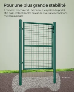 Flash Sale SONGMICS Boîte aux lettres anthracite