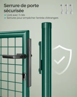 Flash Sale SONGMICS Boîte aux lettres anthracite