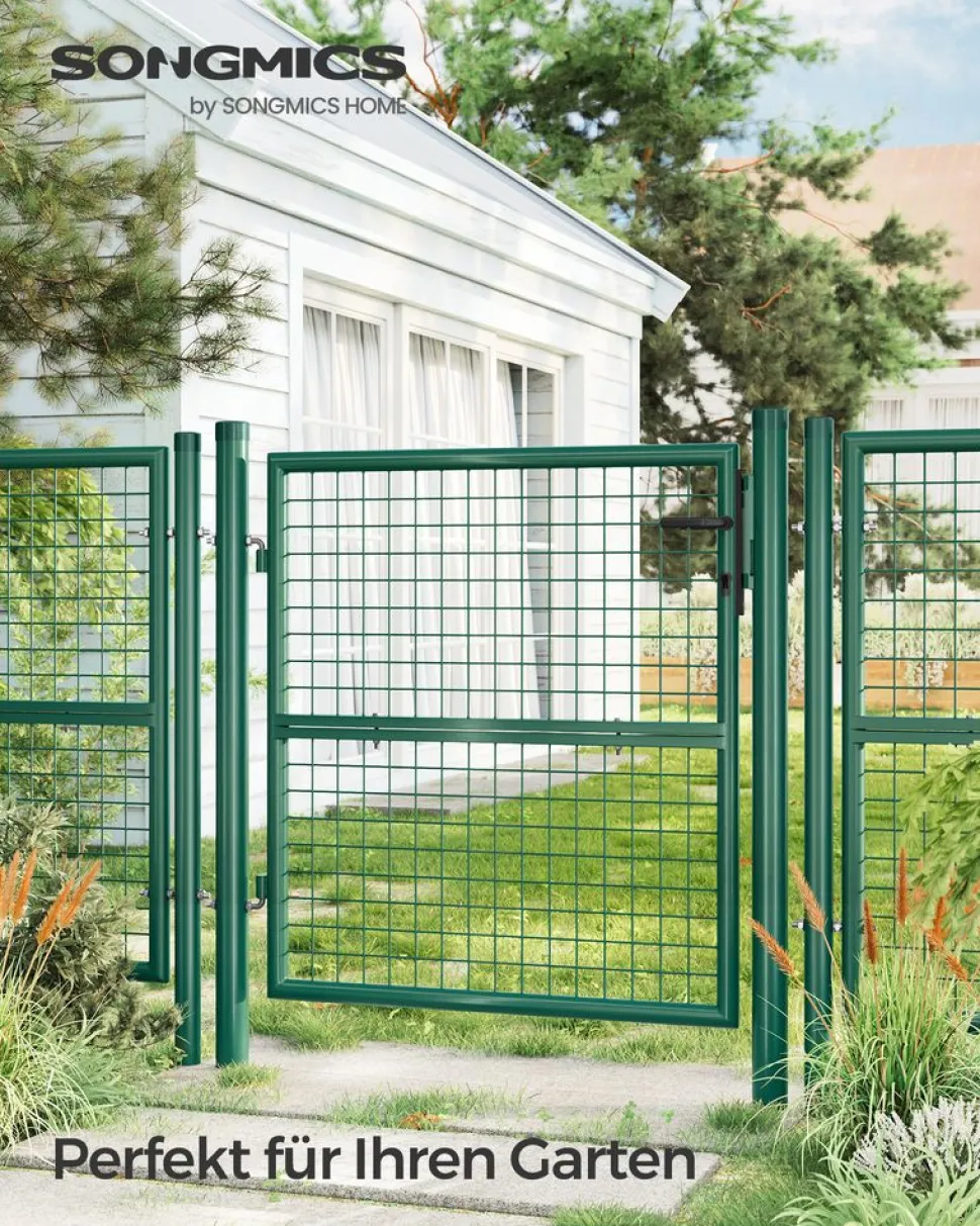 Discount SONGMICS Boîte aux lettres murale anthracite Gris