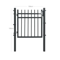 Best Sale SONGMICS Boîte aux lettres murale moderne Noir Blanc