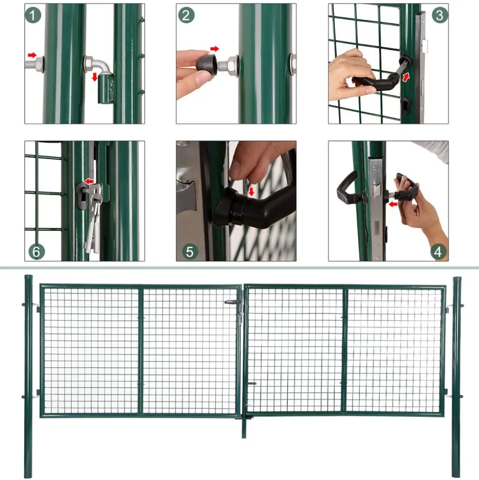 Best SONGMICS Boîte aux Lettres Murale Noir