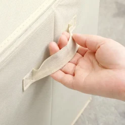 Discount SONGMICS Boîte de rangement beige