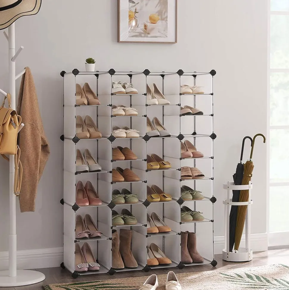 Hot SONGMICS Boîte de Rangement pour Boules de Noël