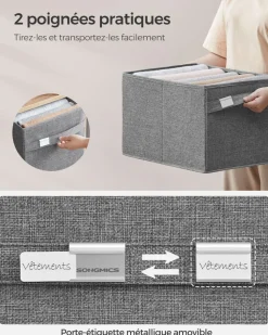 Best SONGMICS Boîte de rangement pour boules de Noël