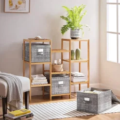 Online SONGMICS Boîte de Rangement pour Décorations de Noël Rouge Cerise