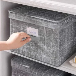 Online SONGMICS Boîte de Rangement pour Décorations de Noël Rouge Cerise