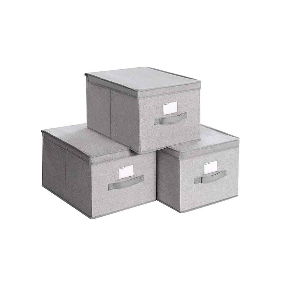 Online SONGMICS Boîte de Rangement pour Décorations de Noël Rouge Cerise